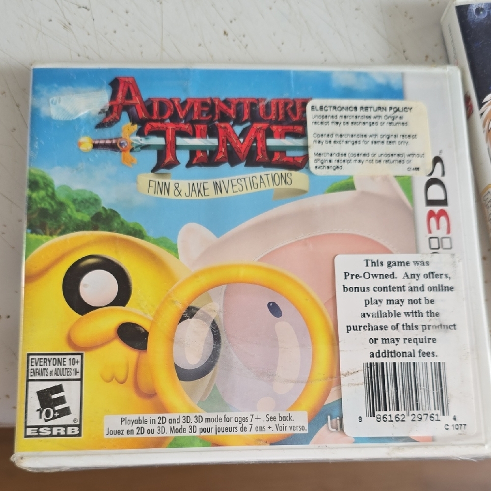 Nintendo 3DS Adventure Time: Finn & Jake Investigations - Colorful Edition